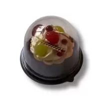 Упаковка купольная под пирожные, ПЭТ (артикул: 010701308) купить в разделе «Пластиковая упаковка для кондитерских изделий».